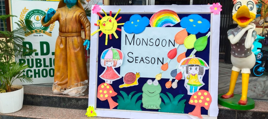 Monsoon Fun and Learning for Kids - School in Dehradun