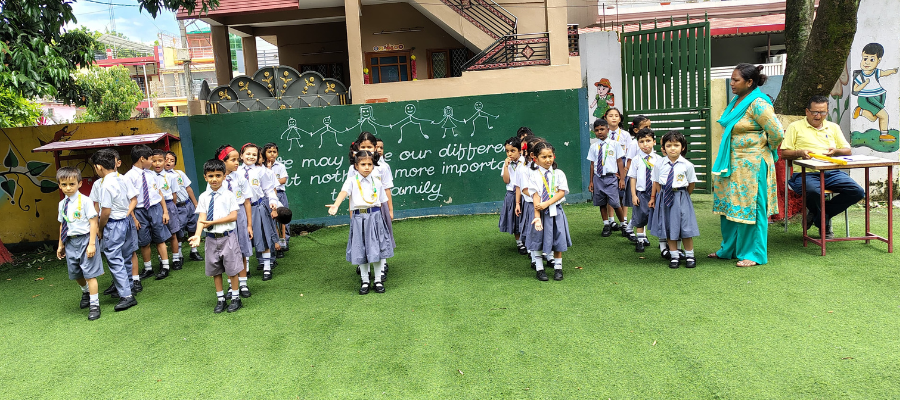 Fun and Learning with Train Game & Zig-Zag Run in Dehradun
