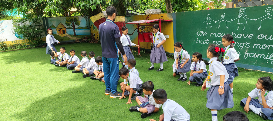 Fun and Learning with Train Game & Zig-Zag Run in Dehradun