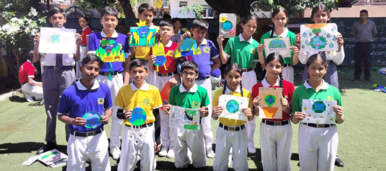 Earth Day Creativity in Dehradun