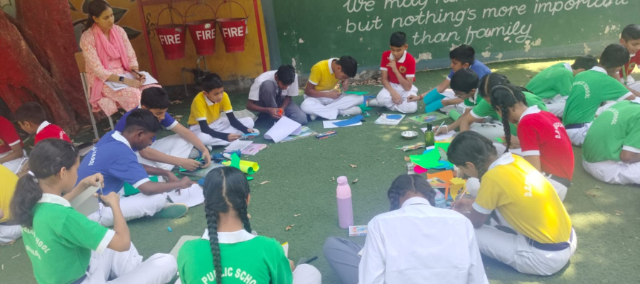 Earth Day Creativity in Dehradun