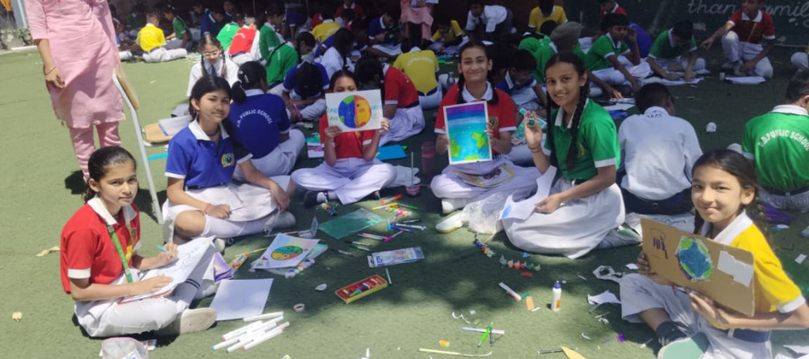 Earth Day Creativity in Dehradun