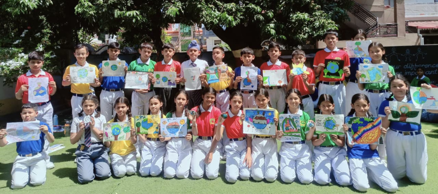 Earth Day Creativity in Dehradun