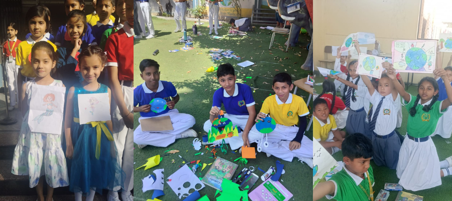 Earth Day Creativity in Dehradun