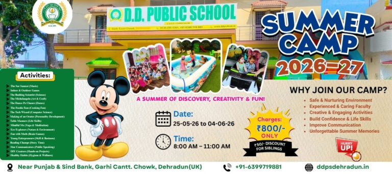 Best Summer Camp 2026-27 in Dehradun Starting Soon