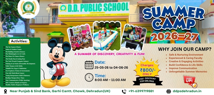 Best Summer Camp 2026-27 in Dehradun Starting Soon
